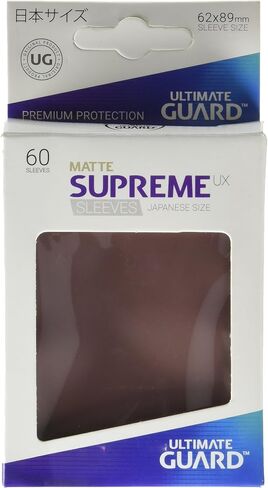 Ultimate Guard Supreme Japanese UX Card Sleeves (60 Piece), Green in Kuwait