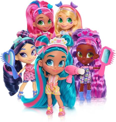Hairdorables Collectible Doll Color Magic Blow Dry Besties Series 6, styles and case colors may vary, each sold separately, Kids Toys for Ages 3 Up by Just Play in Saudi Arabia