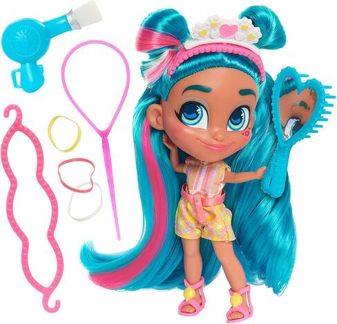 Hairdorables Collectible Doll Color Magic Blow Dry Besties Series 6, styles and case colors may vary, each sold separately, Kids Toys for Ages 3 Up by Just Play in Saudi Arabia