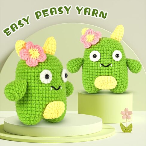 مجموعة صنكسينر كروشيه للمبتدئين، مجموعة كروشيه للمبتدئين للبالغين والأطفال، حياكة كروشيه الكل في واحد DIY مع خيوط كروشيه سهلة، ودروس فيديو خطوة بخطوة in Kuwait