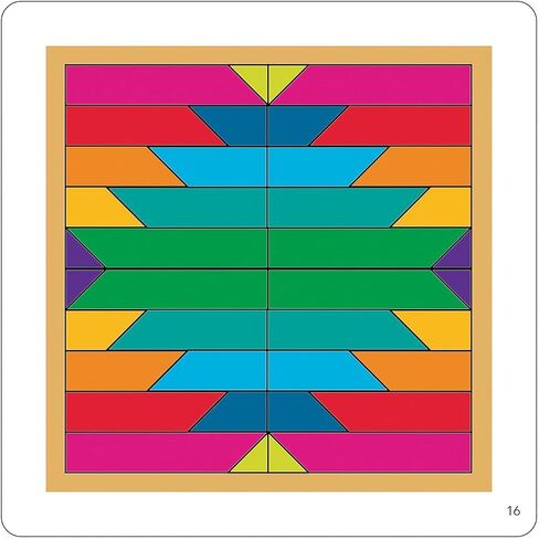 مايندوير نمط اللعب: اللون حسب التصميم، 40 بطاقة نمط لامع و40 مكعب خشبي متين، لتقديم مفاهيم الرياضيات الهامة مثل الفرز والمطابقة والتماثل والتطابق والكسور. in Kuwait