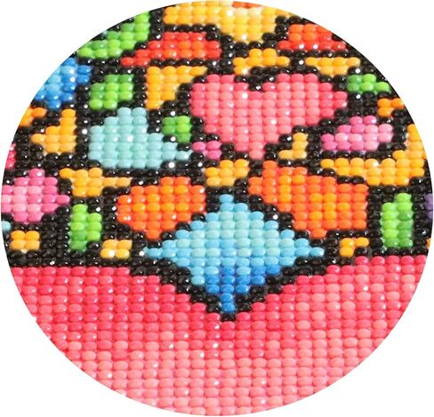 NAIMOER DIY 5D Diamond Painting Kits Heart for Adults, Love Diamond Painting Kits Round Full Drill Diamond Art Kits Heart Diamond Picture Arts Craft for Home Wall Art Decor 11.8x15.8 inch in Saudi Arabia