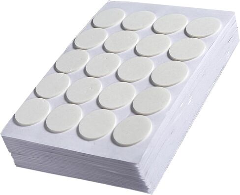 ملصقات فتيل الشموع، ملصقات فتيل الشموع المقاومة للحرارة لاصقة لصنع إكسسوارات صنع الشموع بنفسك (500 قطعة) in Kuwait