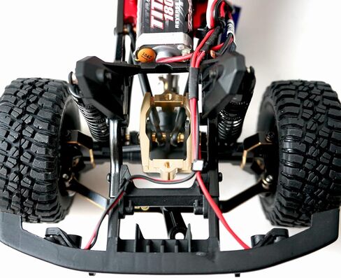 OGRC Brass RC Servo Bracket 11g Servo Mount for Traxxas 1/18 TRX4M RC Crawler Car Upgrade Parts in Kuwait