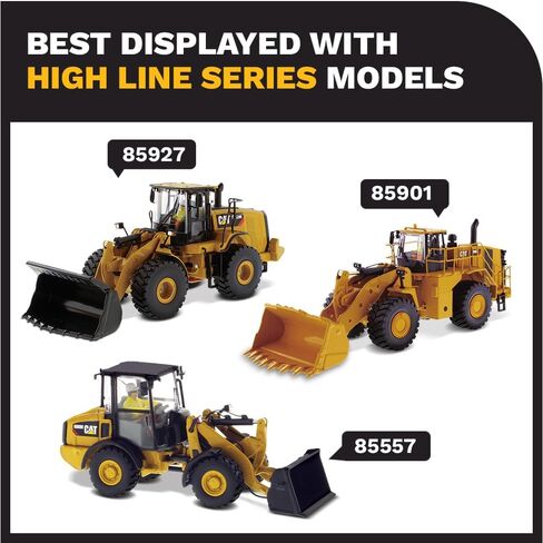 Diecast Masters 1:50 Caterpillar 966M Wheel Loader | High Line Series Cat Trucks & Construction Equipment | 1:50 Scale Model Diecast Collectible | Diecast Masters Model 85928 in Saudi Arabia