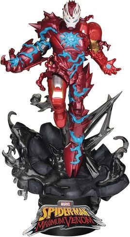 Beast Kingdom Maximum Venom: Iron Man DS-066 D-Stage Statue, Multicolor in Saudi Arabia