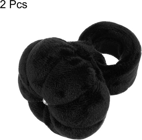 HARFINGTON 2Pcs Wrist Pin Cushions Band Sewing Needle Cushion Needle Holder Pincushions with Adjustable Strap Fit All Wrist Sizes for Sewing Quilting Needlework Crafts, Black in Saudi Arabia