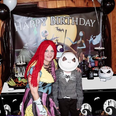 3 قطع من أغطية طاولات حفلات كابوس عيد الميلاد من RenbangUS، أغطية طاولات بلاستيكية لحفلات الهالوين على شكل يقطين جاك، أغطية طاولات بلاستيكية لحفلات الهالوين المخيفة (42.5 × 70.8 بوصة) in Kuwait