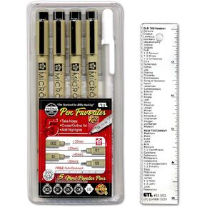G.T. Luscombe Company, Inc. Gelly Roll Pen Favorites Kit #5 - Set of 5 Black & White in Saudi Arabia