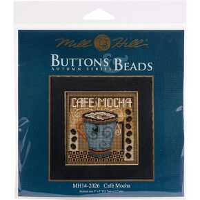 Mill Hill Counted Cross Stitch Cafe Mocha, Multi in Saudi Arabia