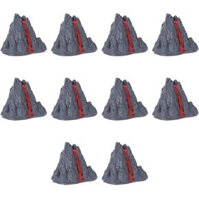 تويفيان 10 قطع لعبة بركان مجموعة بركان لعبة بركان لعبة بركان لوازم حفلات اعياد الميلاد نموذج الانفجار البركاني in Kuwait