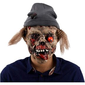 HKSICHENGKEJI Horror Clown Mask Scary Evil Clown Mask Halloween Costume Creepy Devil Zombie Ghost Grimace Mask Cosplay Party