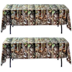 Havercamp Next Camo Party Tablecover | 1 Count | Great for Hunter Themed Party, Camouflage Motif, Birthday Event, Graduation Day, Outdoor Family Picnic in Kuwait