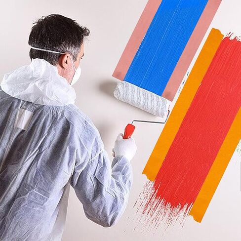 شريط لاصق ملون من iHomeSet مكون من 6 بكرات، بعرض 0.6 بوصة وطول 65 قدمًا لكل لفة، شريط لاصق للرسامين بألوان قوس قزح للأطفال الذين يتحركون في الفصول الدراسية واللوازم المكتبية. in Kuwait