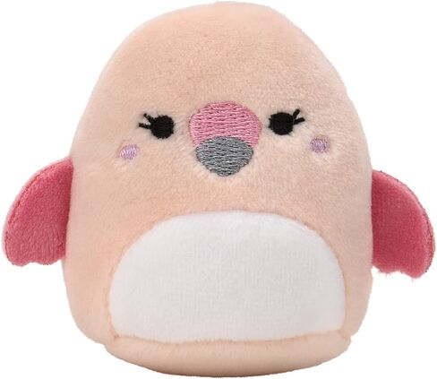 Squishville Mystery Mini-Squishmallows Plush - Wildlife Squad - Six 2-Inch Characters - Includes Michaela and Kiki Plus Four Mystery Figures - Irresistibly Soft, Colorful Plush in Kuwait