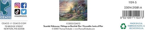Ceaco - Thomas Kinkade - Seaside Hideaway - Glitter - 750 Piece Jigsaw Puzzle in Saudi Arabia
