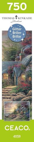 Ceaco - Thomas Kinkade - Seaside Hideaway - Glitter - 750 Piece Jigsaw Puzzle in Saudi Arabia