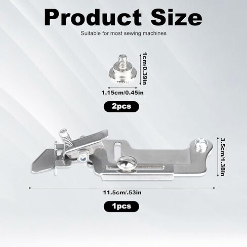 قدم ضغط لماكينة الخياطة، قدم ماكينة الخياطة، ملحقات ماكينة الخياطة من الستانلس ستيل (عبوة واحدة) in Kuwait
