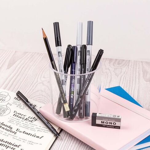 Tombow Illustration Set, Black Gray 9 Count in Saudi Arabia
