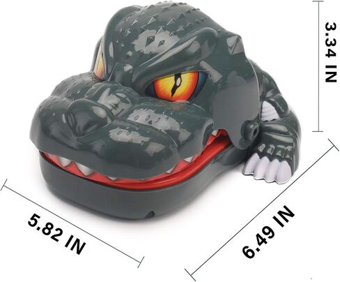 iShyan Crocodile Teeth Toys Game for Kids, Crocodile Biting Finger Dentist Games Funny Alligator Teeth Game in Kuwait