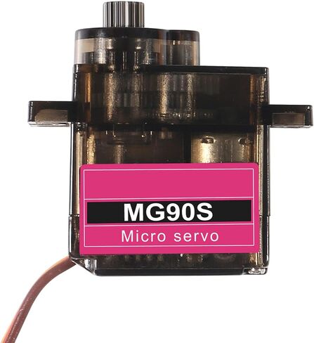 6 قطع MG90S محرك سيرفو مايكرو 9G لطائرات الهليكوبتر والطائرة والقارب والروبوت الذكي للتحكم في السيارة in Saudi Arabia