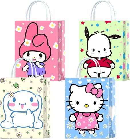 16 قطعة من مجسمات شخصيات كاواي اللطيفة اللطيفة والجميلة للحفلات هدية حلوى جودي مع مقبض للبنات والاولاد والاطفال والبالغين في عيد الميلاد وحفلات استقبال المولود الجديد in Kuwait