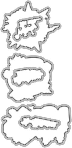 مجموعة طوابع شفافة على شكل جمجمة سحرية كيميائية وساحرة عيد الهالوين السعيدة وقطع معدنية مع صندوق مغلف بلاستيكي لصنع البطاقات DIY ديكور الهالوين وبطاقات الألبومات ومستلزمات سجل القصاصات in Kuwait