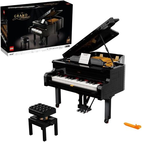 LEGO Ideas Grand Piano 21323 Model Building Set for Adults, Collectible Home Décor Kit, Gift for Music Lovers with Motor and Power Functions in Saudi Arabia