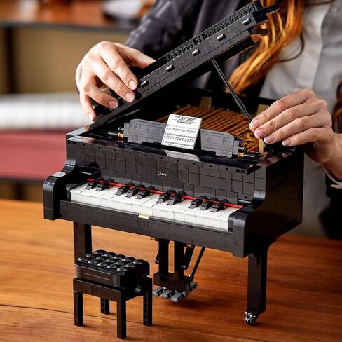 LEGO Ideas Grand Piano 21323 Model Building Set for Adults, Collectible Home Décor Kit, Gift for Music Lovers with Motor and Power Functions in Saudi Arabia