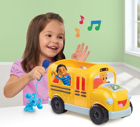 جست بلاي حافلة مدرسية من بلوز كلوز اند يو! مع شخصيات جوش وبلو تتضمن ميكروفون وتشغيل 3 اغاني من بلوز كلوز اند يو in Kuwait