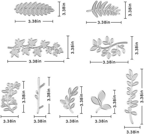 Cactus Cutting Dies Stencil Metal Template Molds, Embossing Tool Die Cuts for Card Making Album Paper Scrapbooking DIY Décor Dies Craft in Kuwait