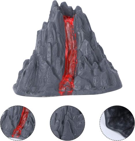 تويفيان 10 قطع لعبة بركان مجموعة بركان لعبة بركان لعبة بركان لوازم حفلات اعياد الميلاد نموذج الانفجار البركاني in Kuwait