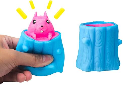 ألعاب السنجاب بالضغط قطعتان من تاشيبا، أكواب السنجاب الشرير من السيليكون، حوامل أقلام تلسكوبية لطيفة، للأطفال والأصدقاء والبالغين in Kuwait