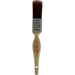 Dixie Belle Synthetic Flat Small Paint Brush | 1" Quality Synthetic Smooth Release Bristles | Professional Grade Paint Brush | Made in The USA in Kuwait