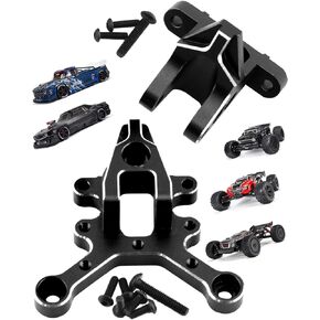 Front & Rear Center Brace Mount Upgrades Part for Arrma 1/8 Kraton Outcast Notorious Talion 6s BLX,1/7 Felony Infraction Mojave 6S BLX Limitless Mojave Roller,Replace #ARA320500,Black in Kuwait