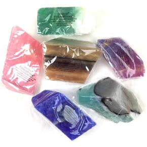 Soap Rocks Set, 6 Piece Palm Stones Random Variety Pack Bundle, TS Pink in Saudi Arabia