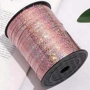 500 Yards Gold Shiny Metallic Curling Ribbon,Balloon String Ribbon for Gift Wrapping(457m x 5mm) in Kuwait
