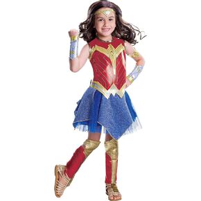 Wonder Woman Movie Child's Deluxe Costume, Small, Red