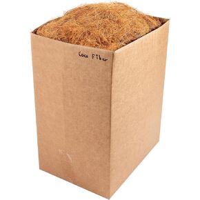 SuperMoss (23271 Coco Fiber for Wire Baskets, Dried, Natural Brown, 8 Ounce (Pack of 1)