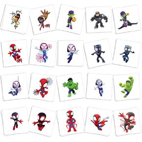 40PCS Spider Party Favors Tattoo Sticker, Waterproof Spider Tattoo Stickers For Kids Birthday Party Supplies for Gifts Halloween Christmas Boys and Girls Party Decorations in Saudi Arabia