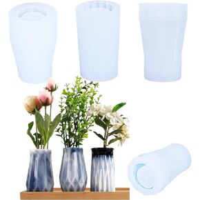 Cayway 5 PCS Silicone Resin Tray Mould Ocean Coaster Resin Mould, 2 PCS Epoxy Casting Mould and 3 PCS Whale Resin Casting Moulds Fillers for DIY Crafts Organizer Tray Plate Table Ornament Home Decor