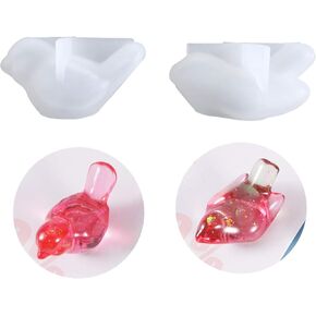 مولوكايا 2 قطع 3D الطيور الراتنج سيليكون العفن إيبوكسي مصبوب لدي الحرف اليدوية الجدول الحلي مشروع in Kuwait