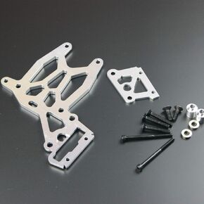 Rear Alloy Upper Plate & Brake Brace Fits HPI Baja 5B 5T 5SC King Motor in Saudi Arabia