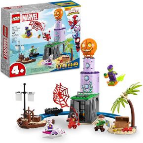 LEGO Marvel Team Spidey at Green Goblin's Lighthouse 10790, Toy for Kids Ages 4+ with Pirate Shipwreck, Miles Morales Minifigure & More, Spidey and His Amazing Friends Series in Saudi Arabia