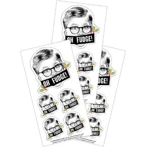 Paper House Productions A Christmas Story Shiny Foil Enamel Effect Sticker Sheet for Crafts, Scrapbooking & Collecting