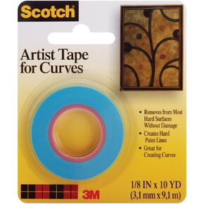 3M Scotch Artist Tape for Curves-.125inX10yd in Saudi Arabia