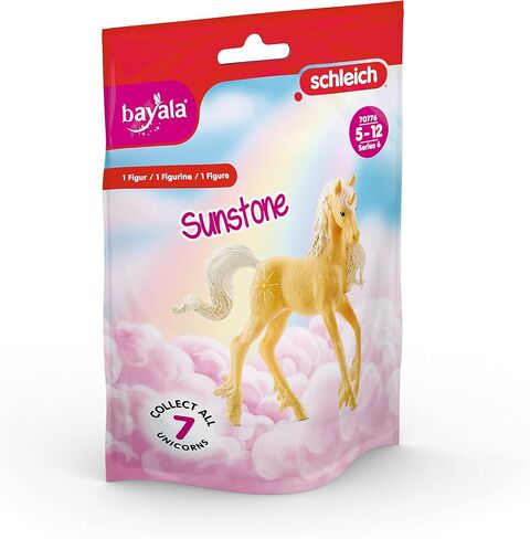 Schleich bayala, Limited Edition Collectible Unicorn Toys for Girls and Boys, Gemstone Unicorn Figurines, Rose Quartz (Pack of 2) in Saudi Arabia