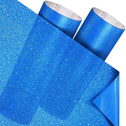 VViViD 2-Roll Pack Transparent Crystal Tint Frosted Adhesive Crafting Vinyl Film 12 Inch by 48 Inch Including 12 Inch by 24 Inch Sheet of High-Tack Transfer Paper (Black) in Kuwait