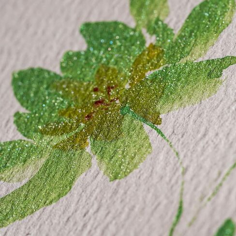 ارتيكس مجموعة الوان مائية معدنية احترافية، 8 الوان لامعة لامعة زاهية، لوازم مدرسية فنية للفنانين والمبتدئين والهواة والطلاب والمحترفين in Kuwait