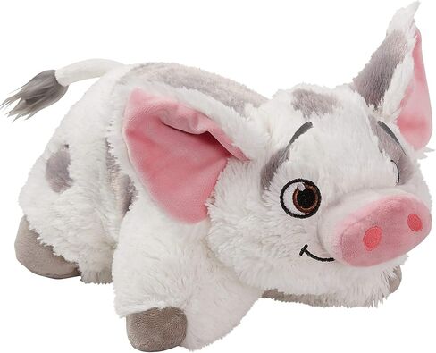Pillow Pets Disney Moana Stuffed Animal Plush Pillow Pet 16", Pua , White in Kuwait